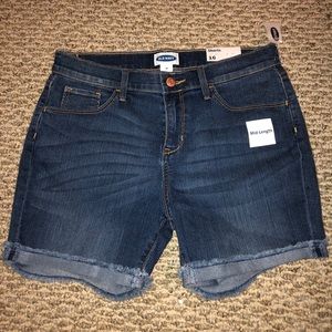 Old Navy Mid-Length Jean Shorts